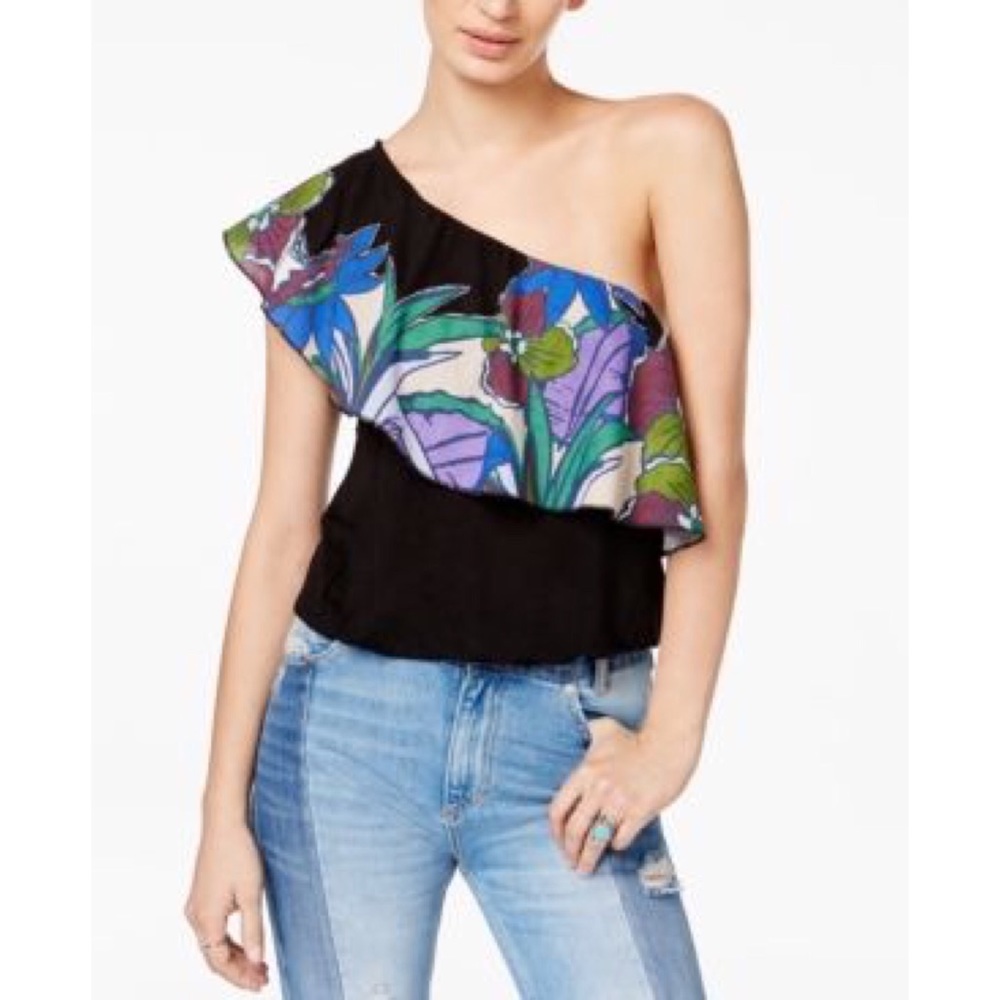 NWT free people one shoulder Top